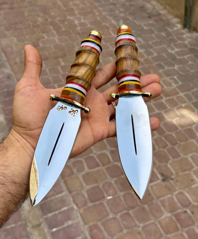 کارد شکاری دولب استاد علیخانی