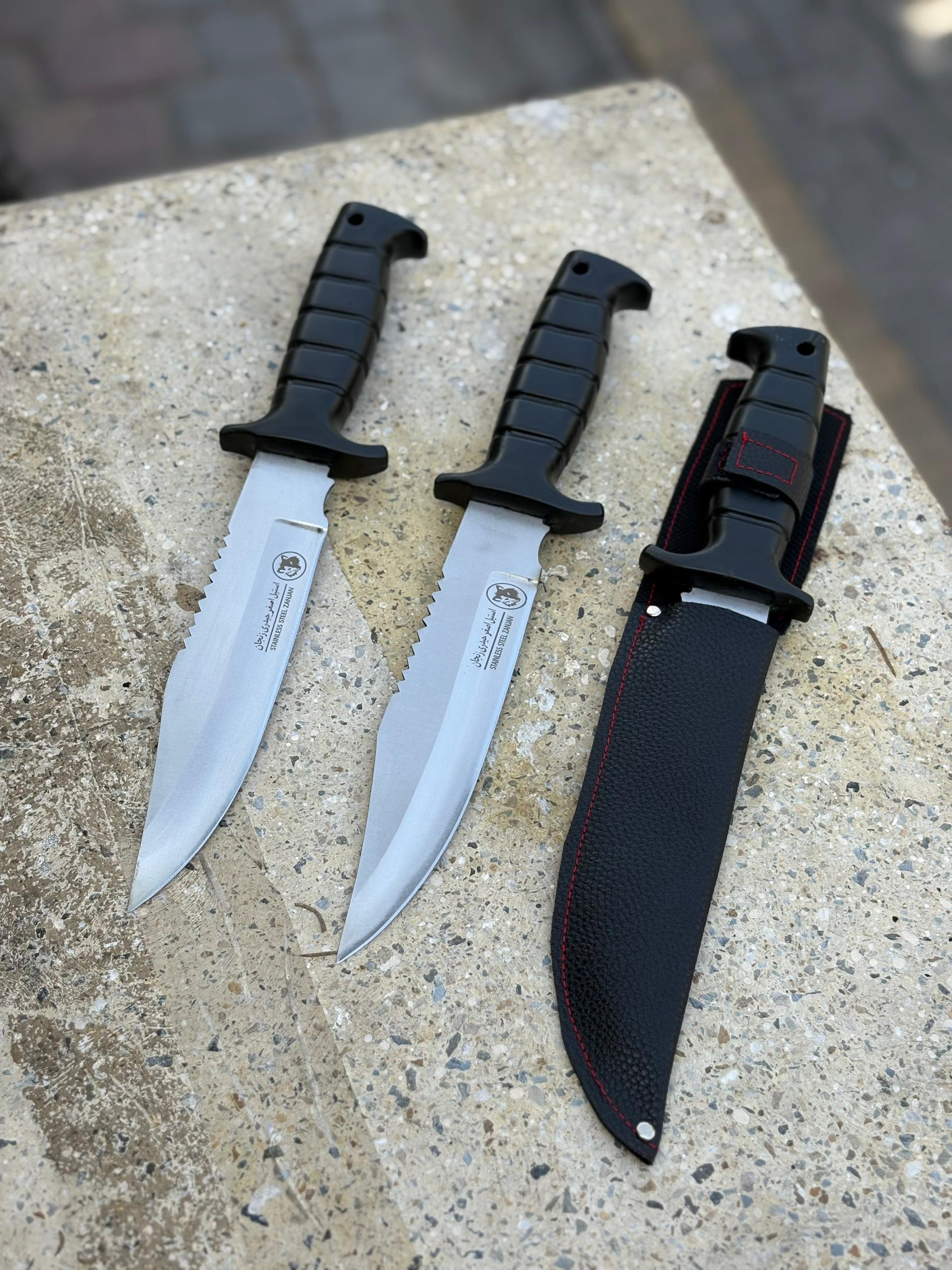 چاقوکارد شکاری استیل حیدری