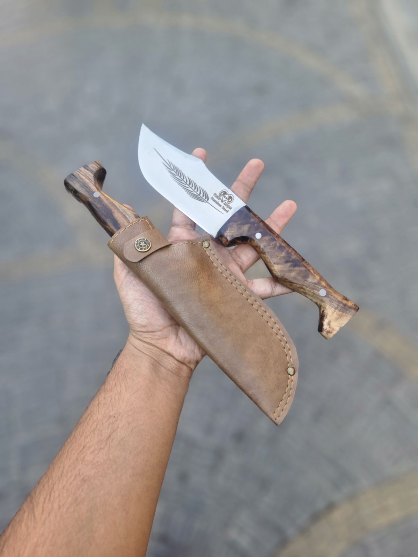 کارد شکاری استیل توحید